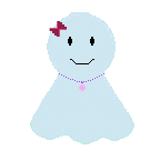 What a sweet ghost!